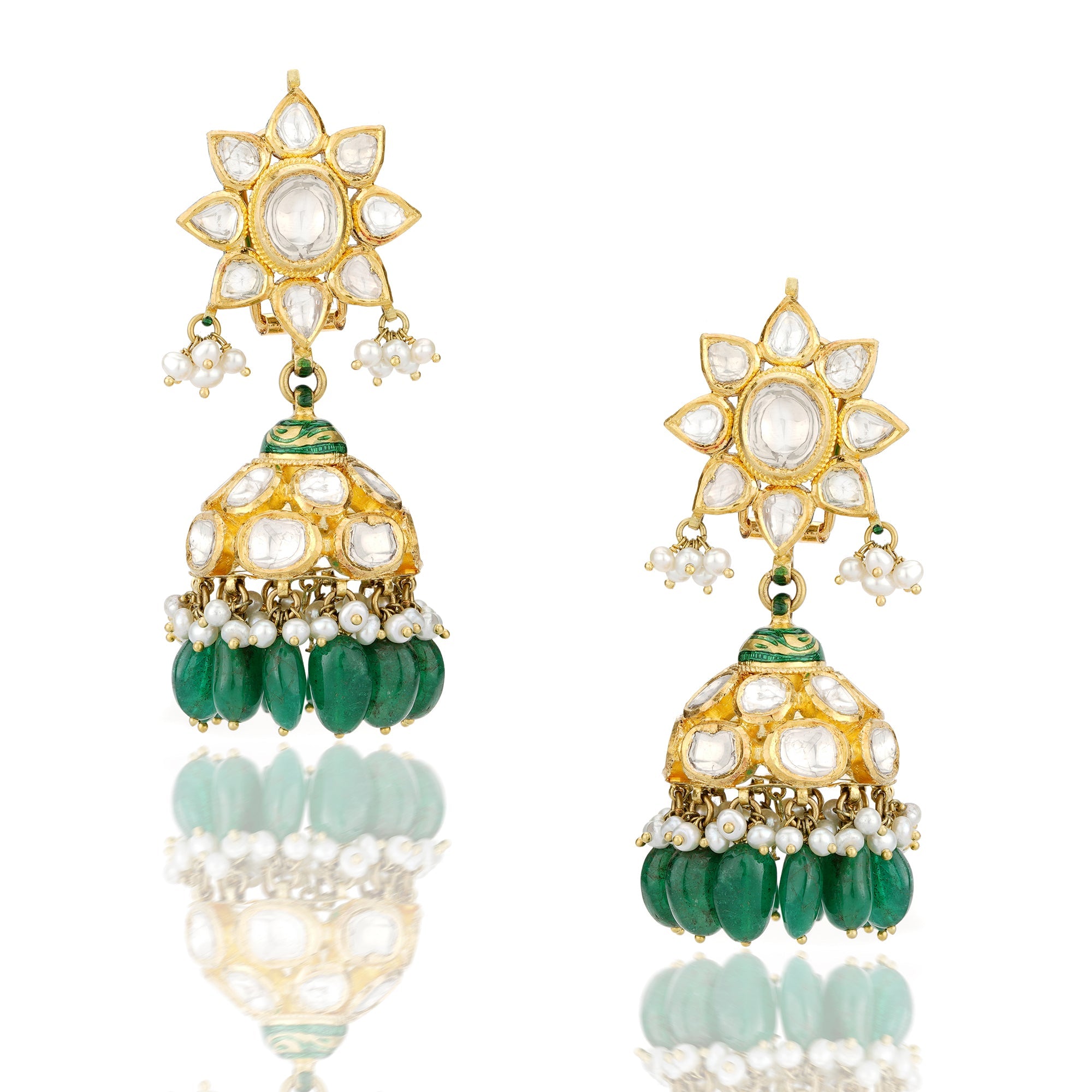 Zinnia Polki Earrings