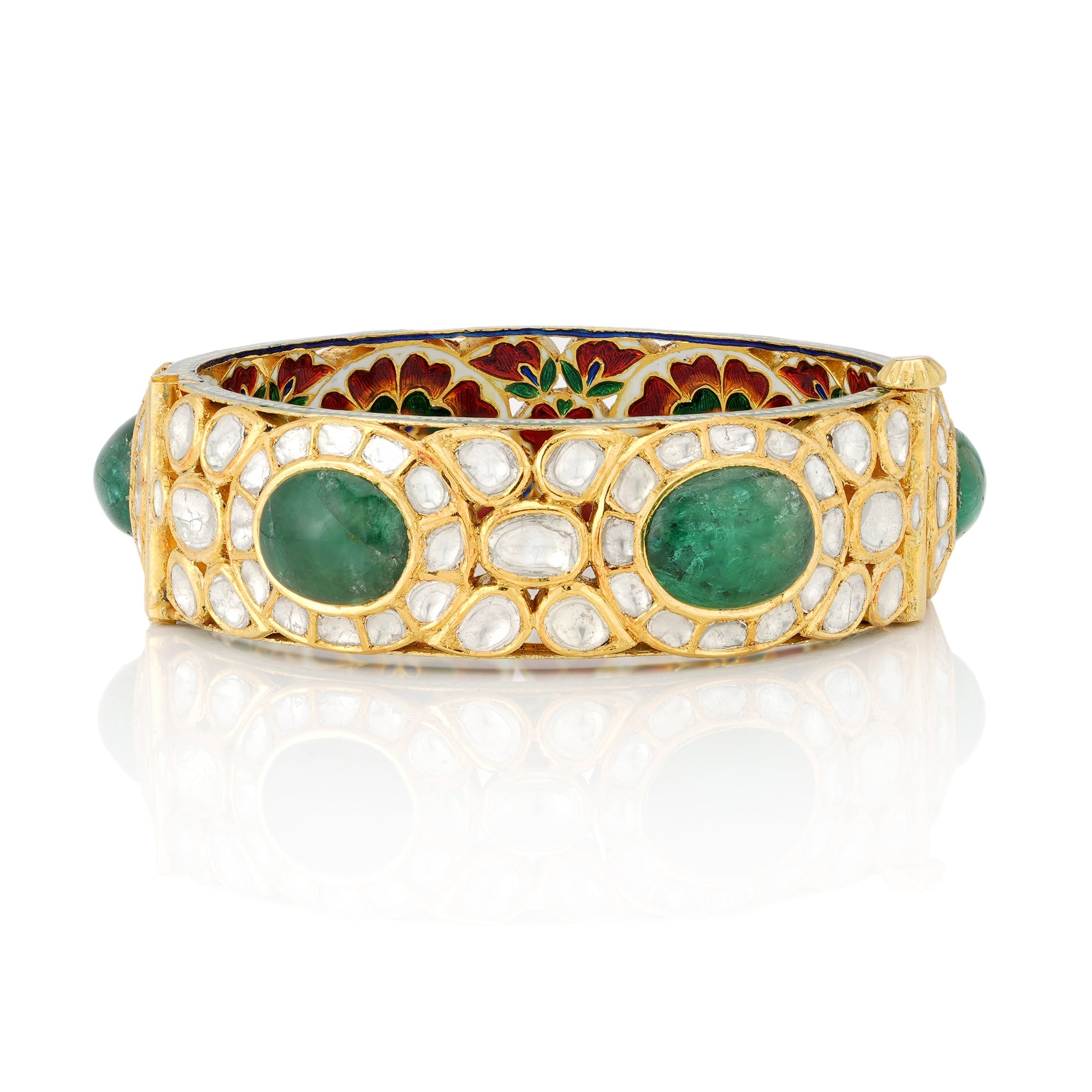 Ooid Polki Bangles