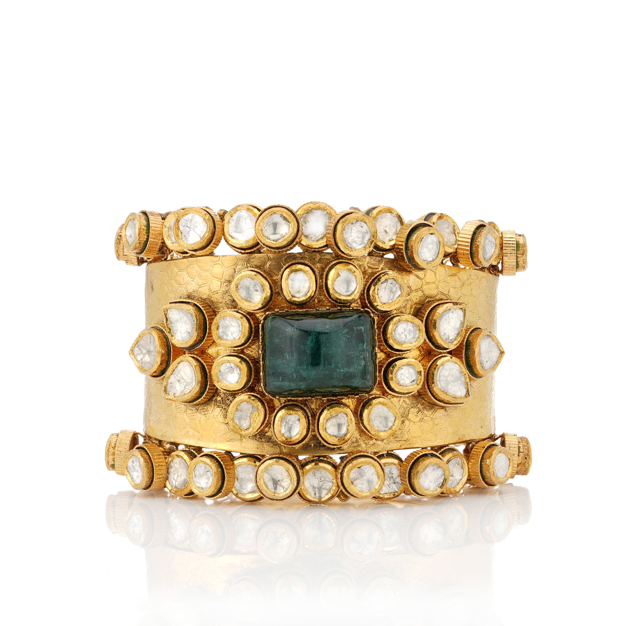 Trinity Polki Bangle