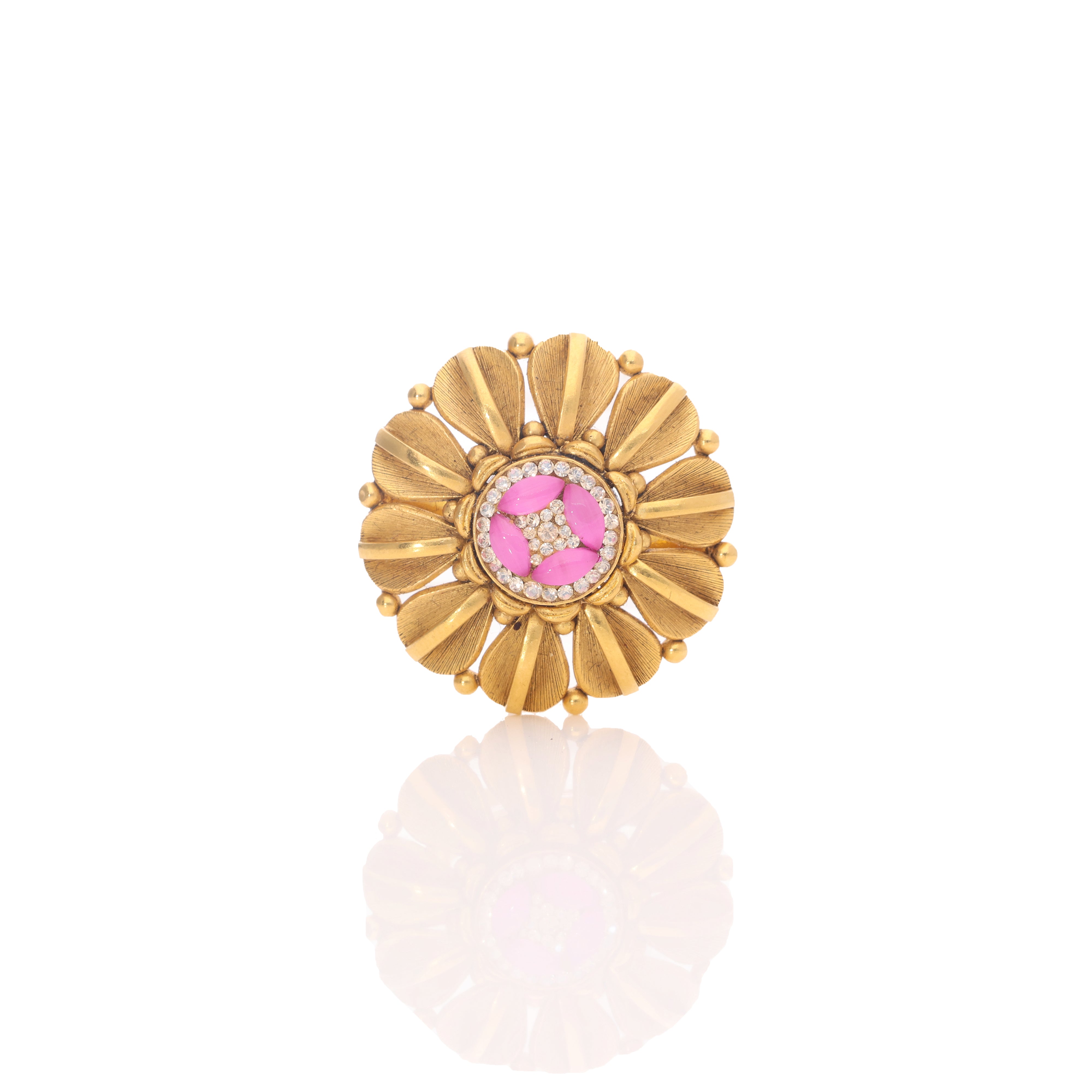 Surya Bloom Gold  Ring