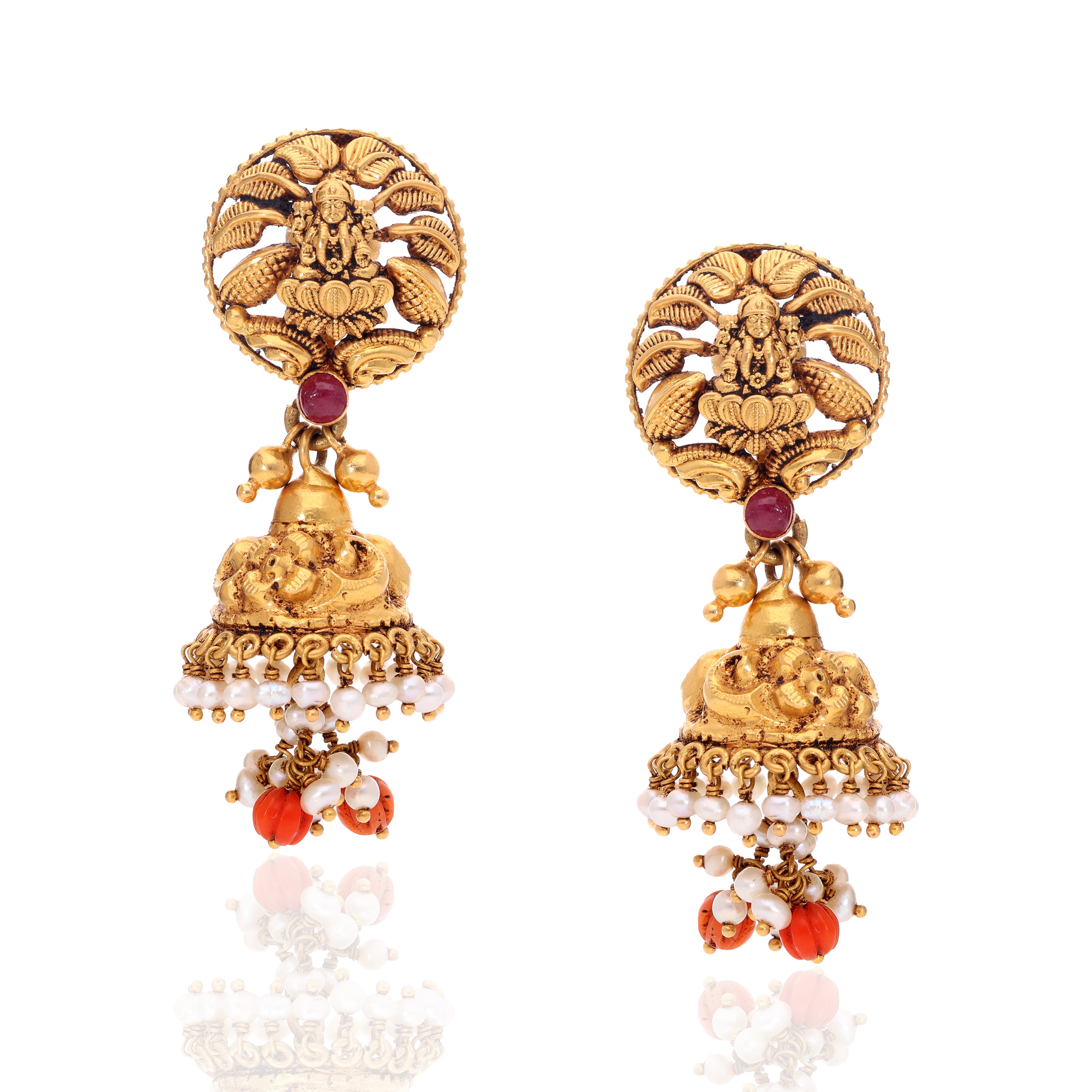 Temple Royal Jhumka