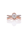Dual Spark Diamond Ring