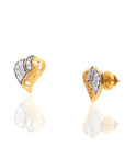 Divine Spark  Gold Studs