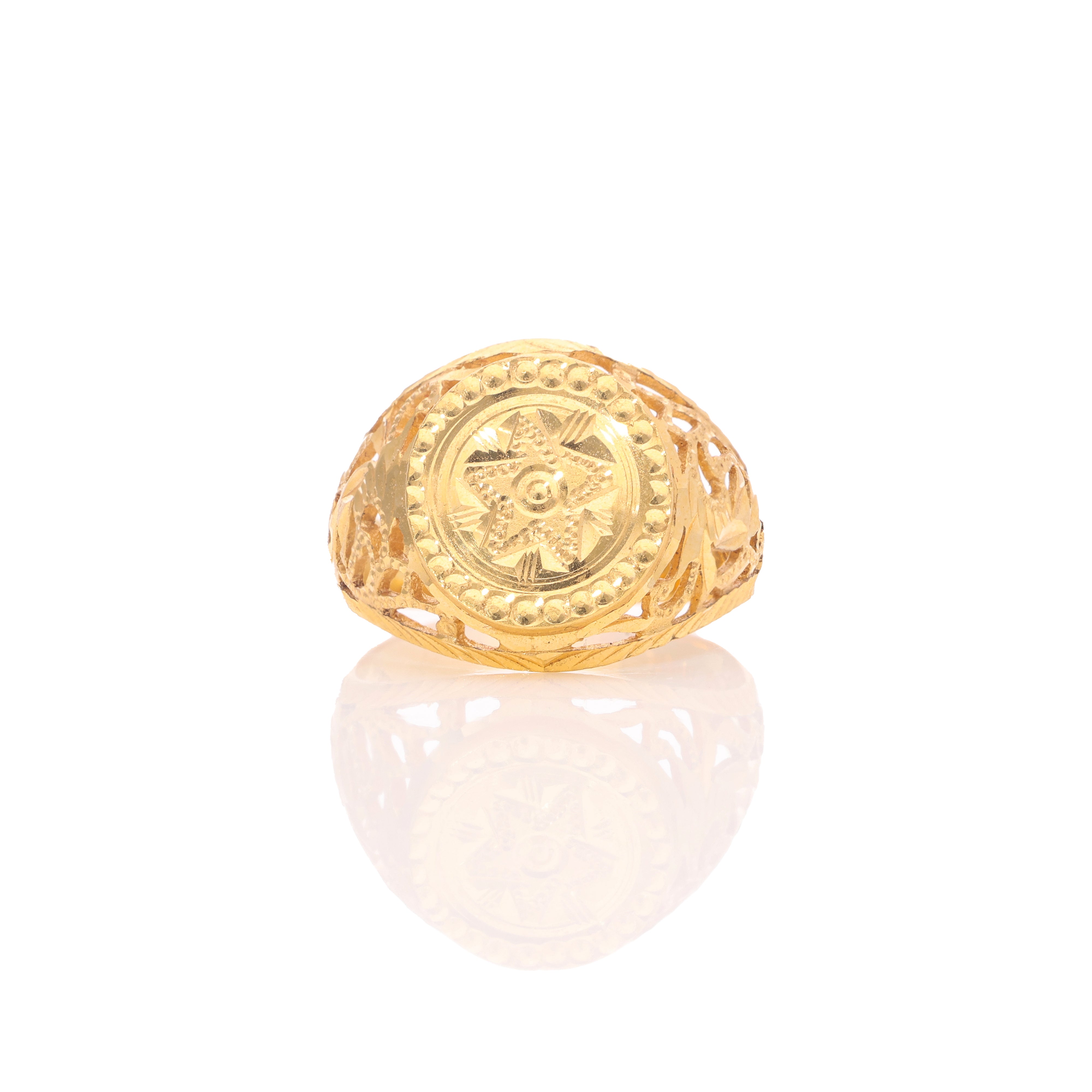 Heritage Coin Gold Ring