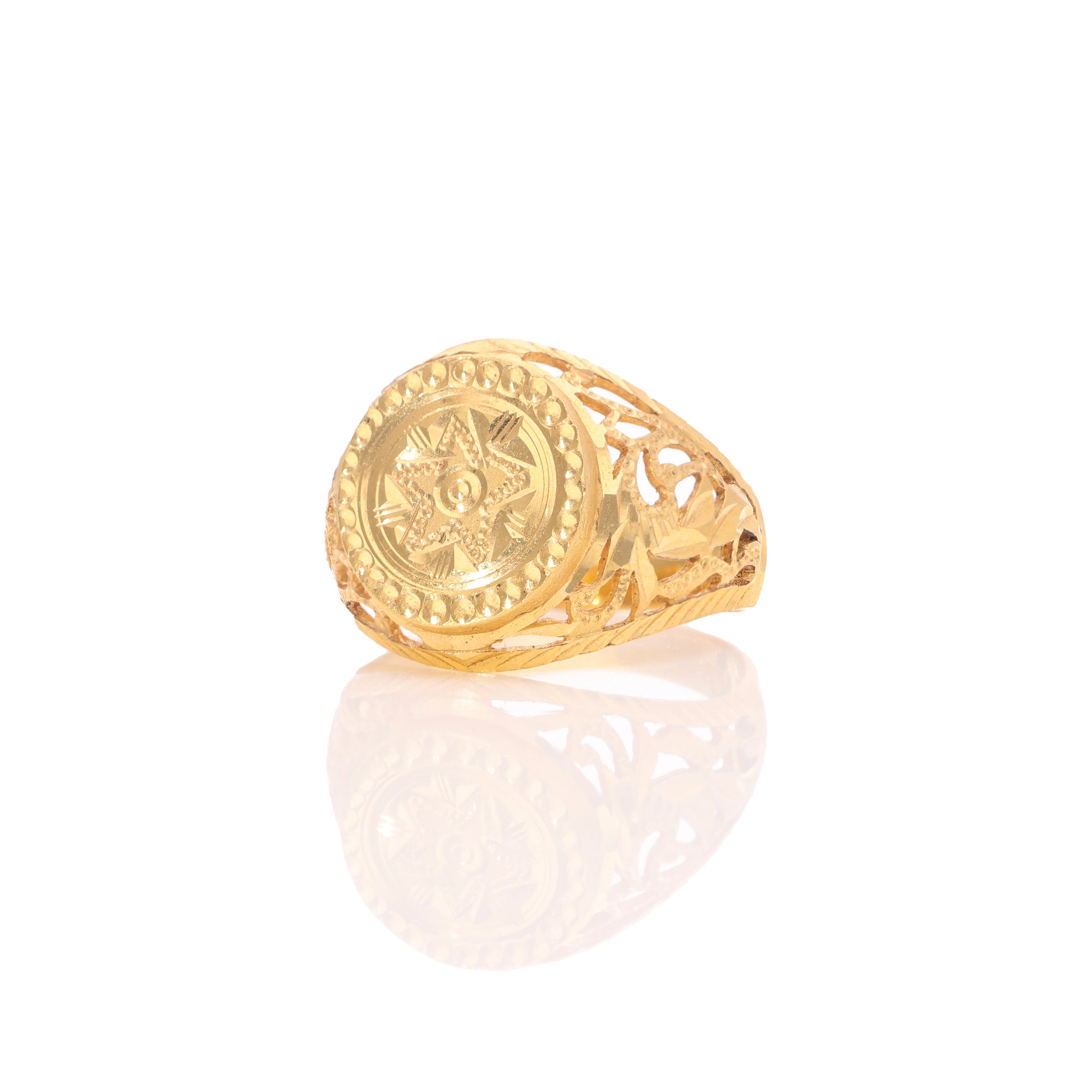Heritage Coin Gold Ring