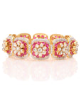 RubyRaj Polki Bracelet