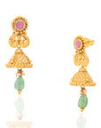 Ruhani Grace Gold Jhumkas