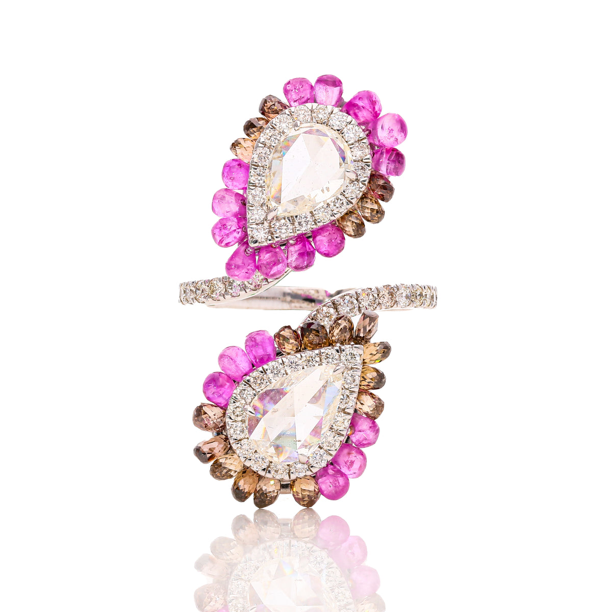 Azura Cushion Sapphire Ring