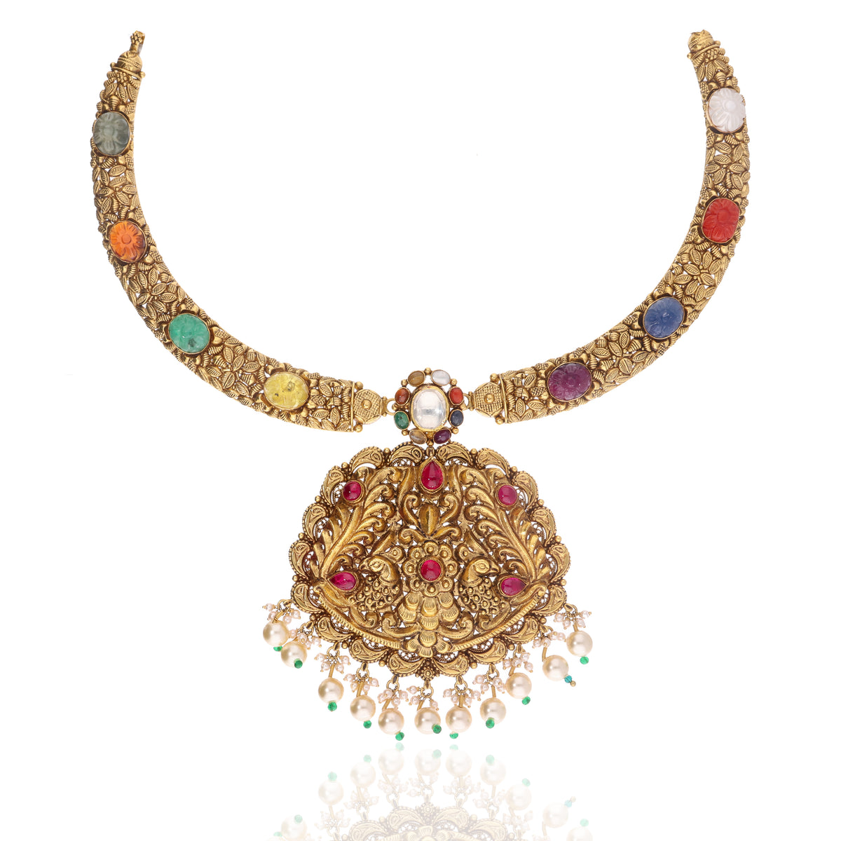 Navrasa Heritage Necklace Set