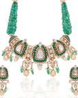Green Royale Polki Set