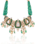 Green Royale Polki Set