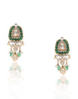 Green Royale Polki Set