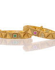 Colored Onyx Antique Bangle