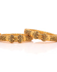 Fleur D' Gold Bangles