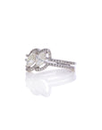 Shell Dome Diamond Ring
