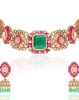 Emerald Heirloom Polki Set
