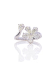 Flora Curve Diamond Ring