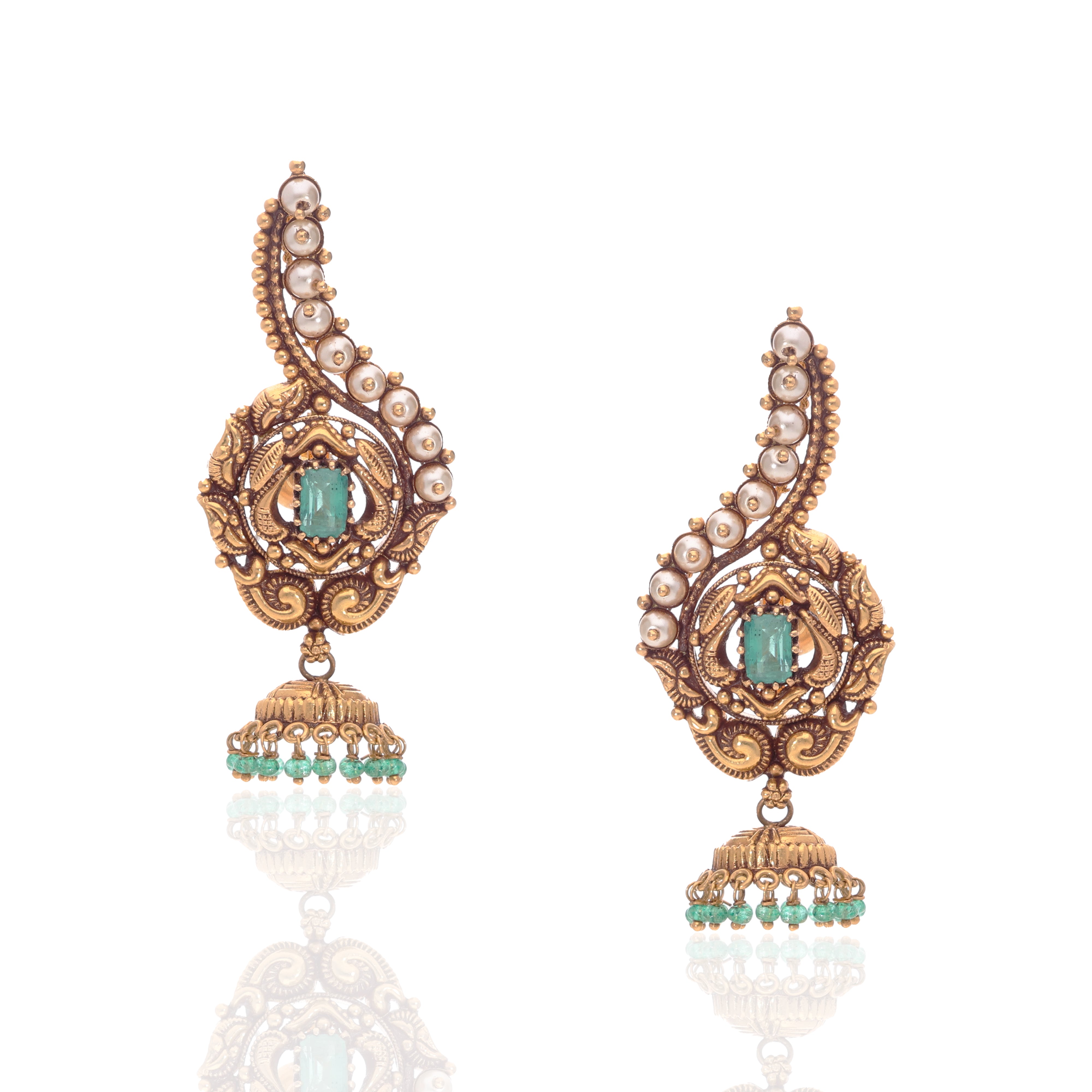 Zariya Gold Earrings