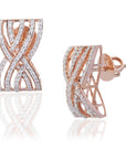 Cluster Diamond Earrings