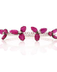 Ruby Bloom Bracelet