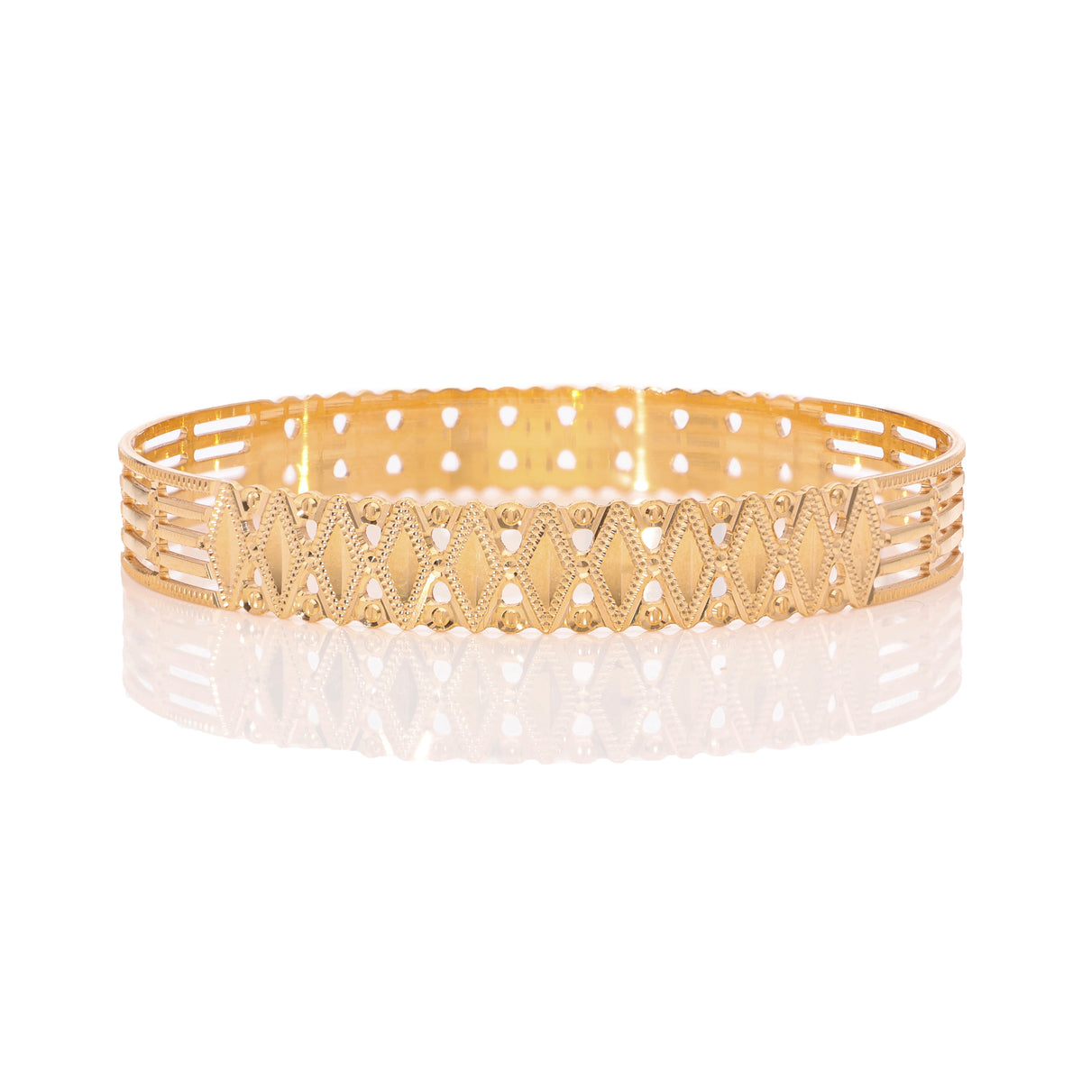 Evara Gold Bangle