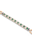 Green Glint Diamond Bracelet