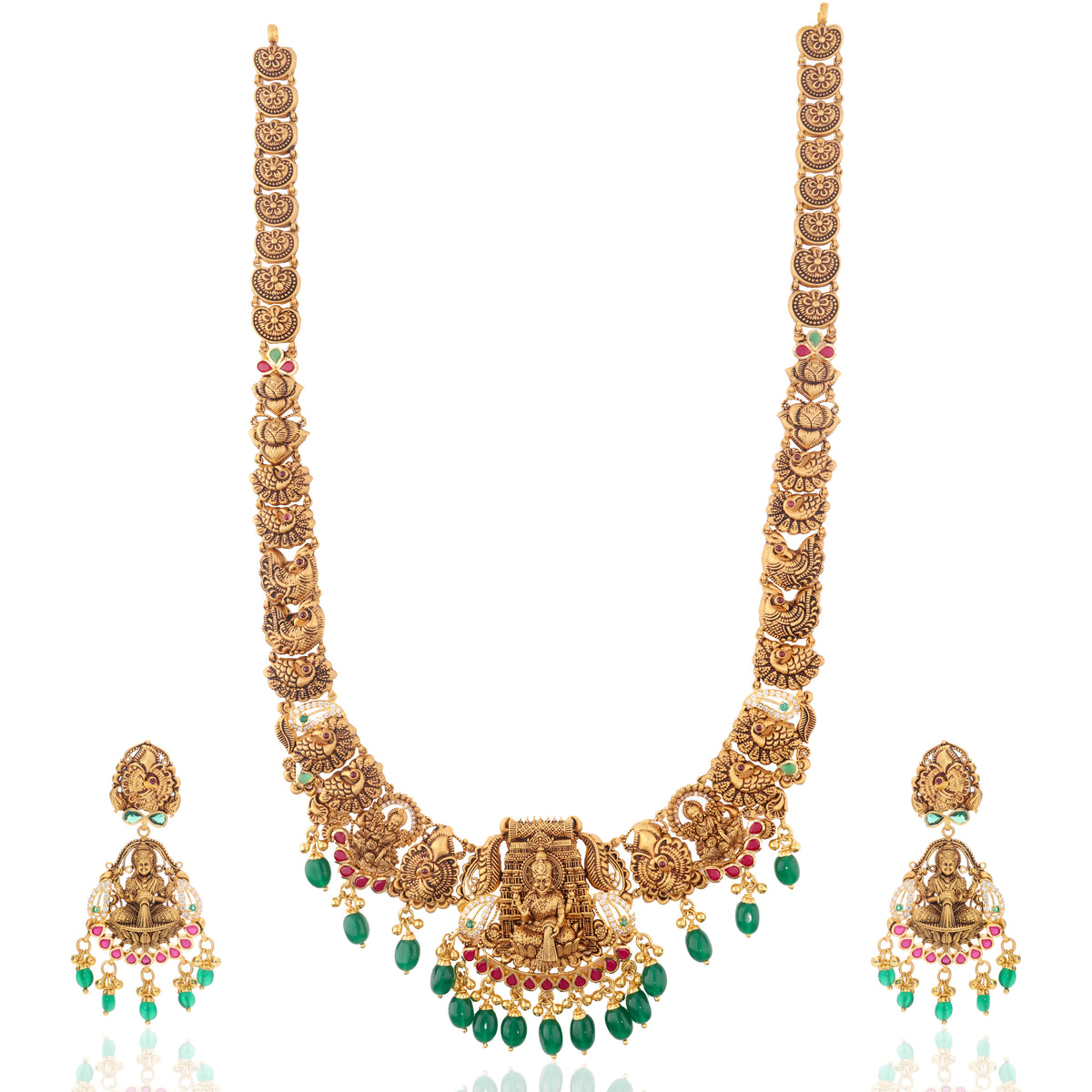 Lakshmi Temple Gold Set