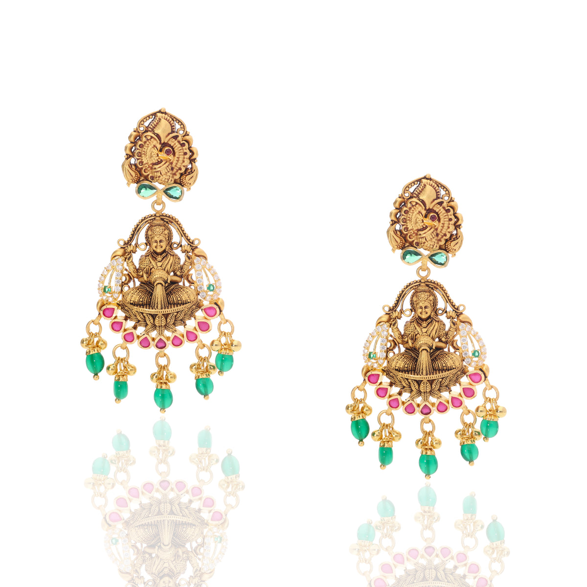 Lakshmi Temple Gold Set