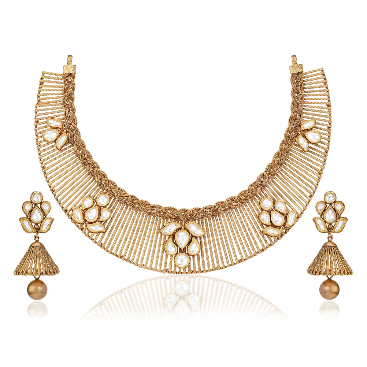 Alisa Gold Set – Khanna Jewellers