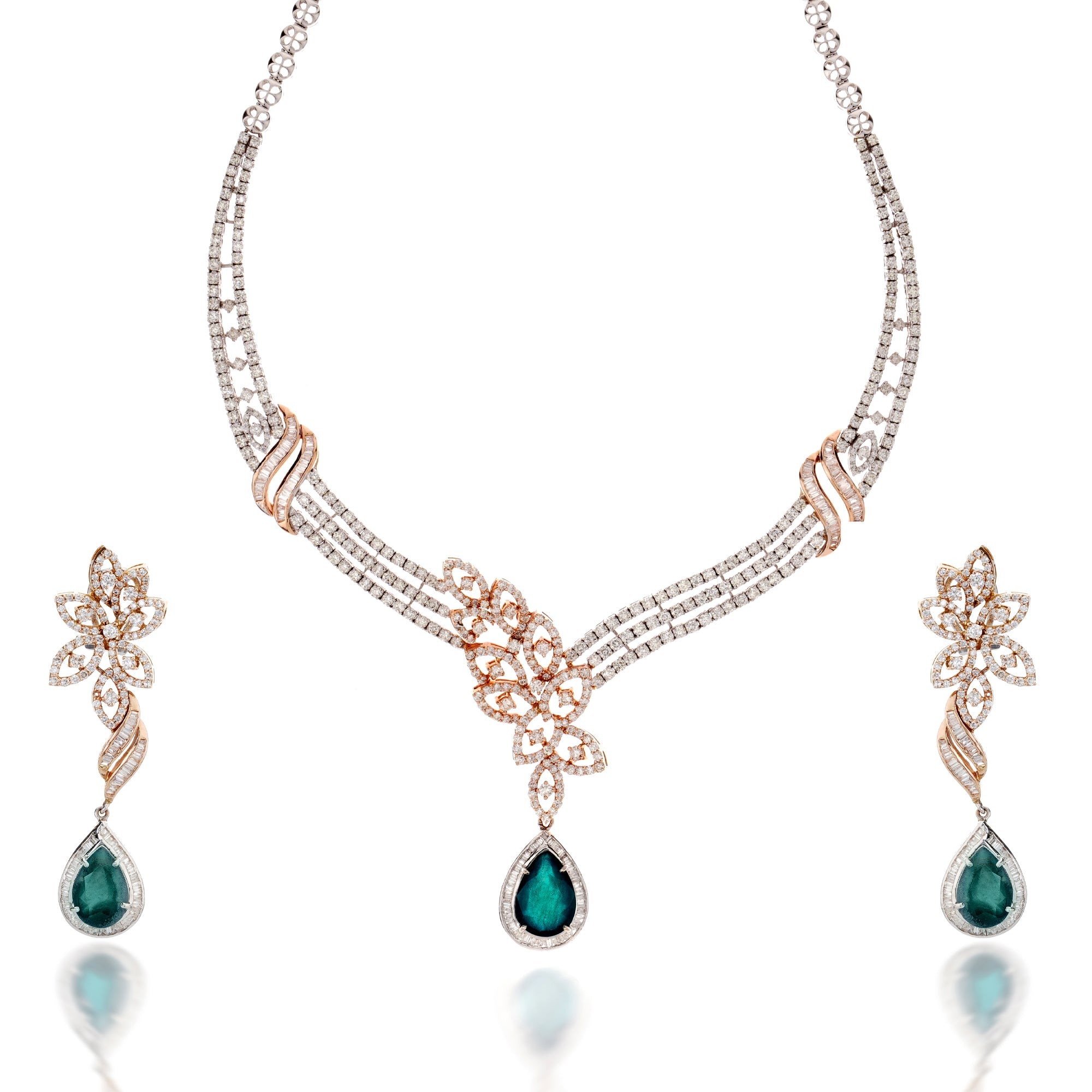 Diamond Jewellery Set