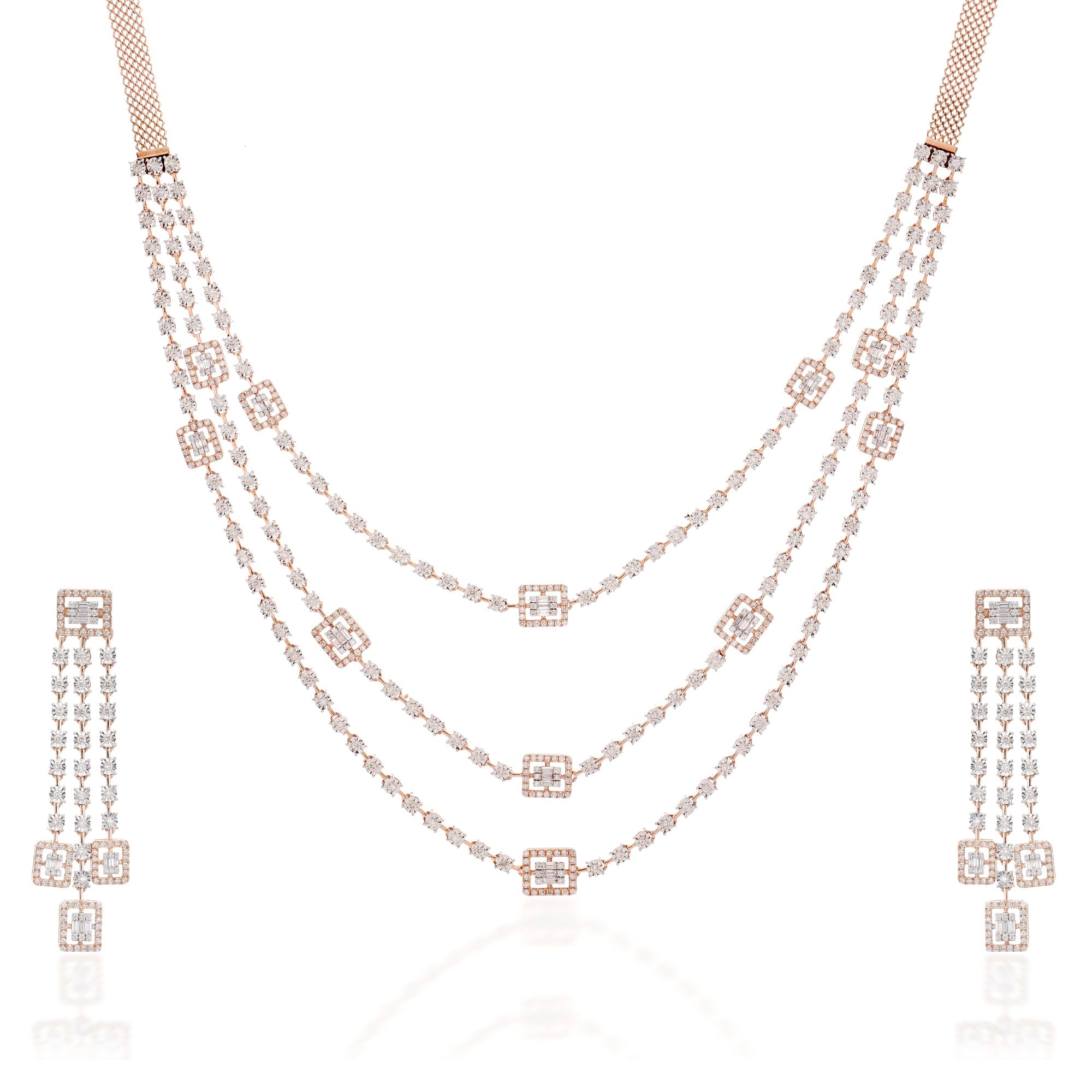 Diamond Jewellery Set
