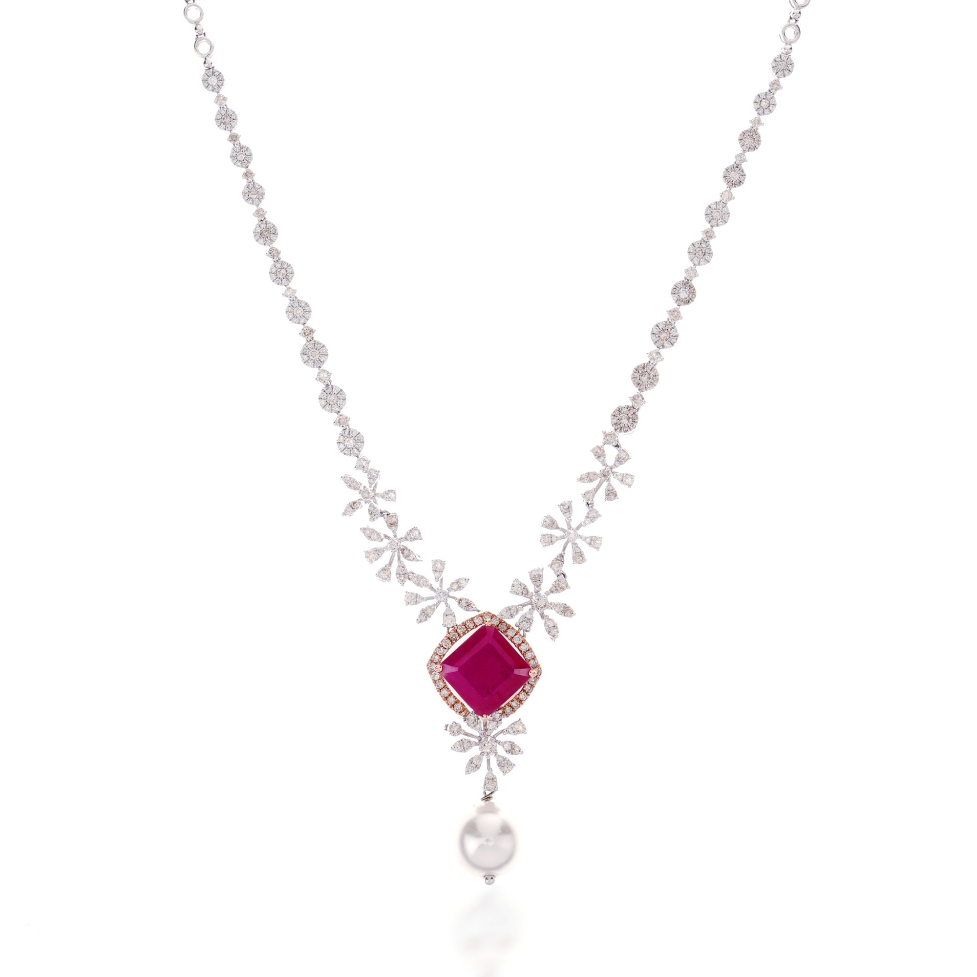 Diamond Jewellery Set