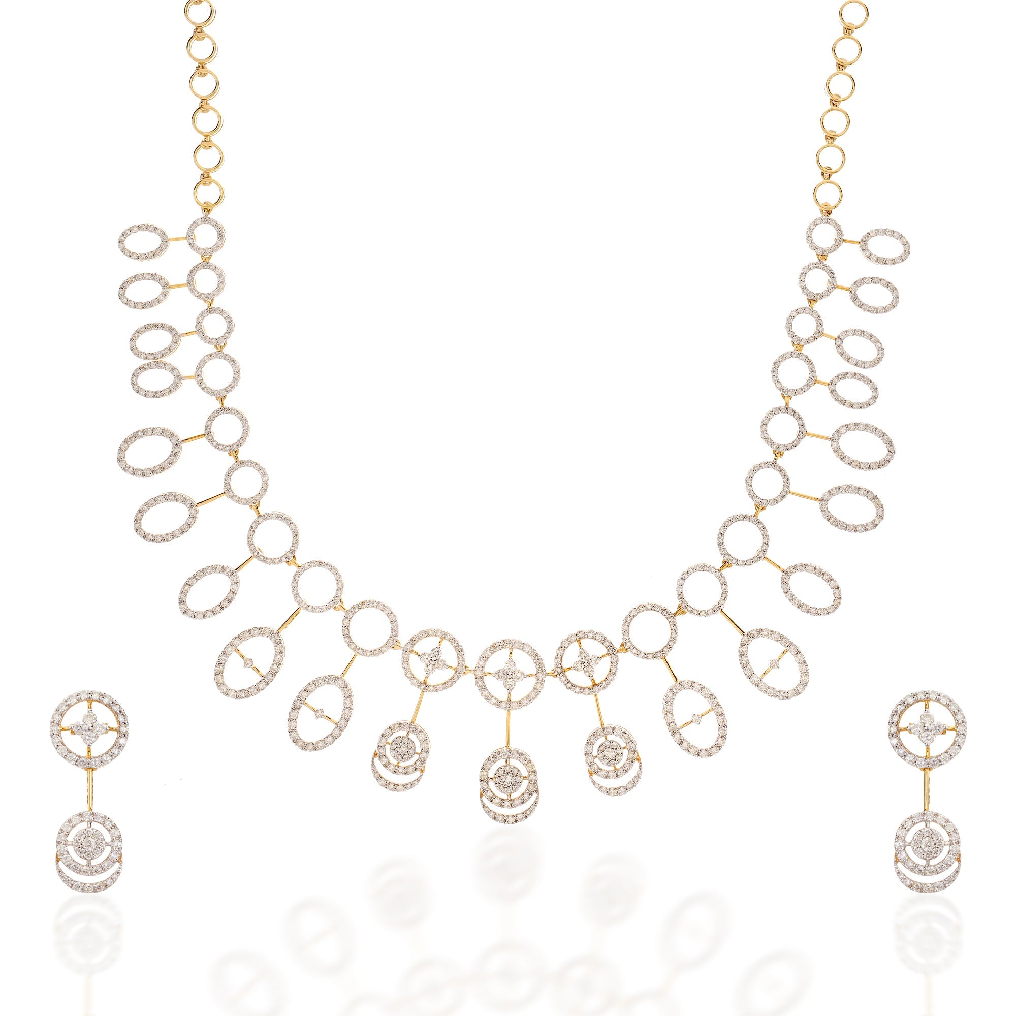 Diamond Necklace Set