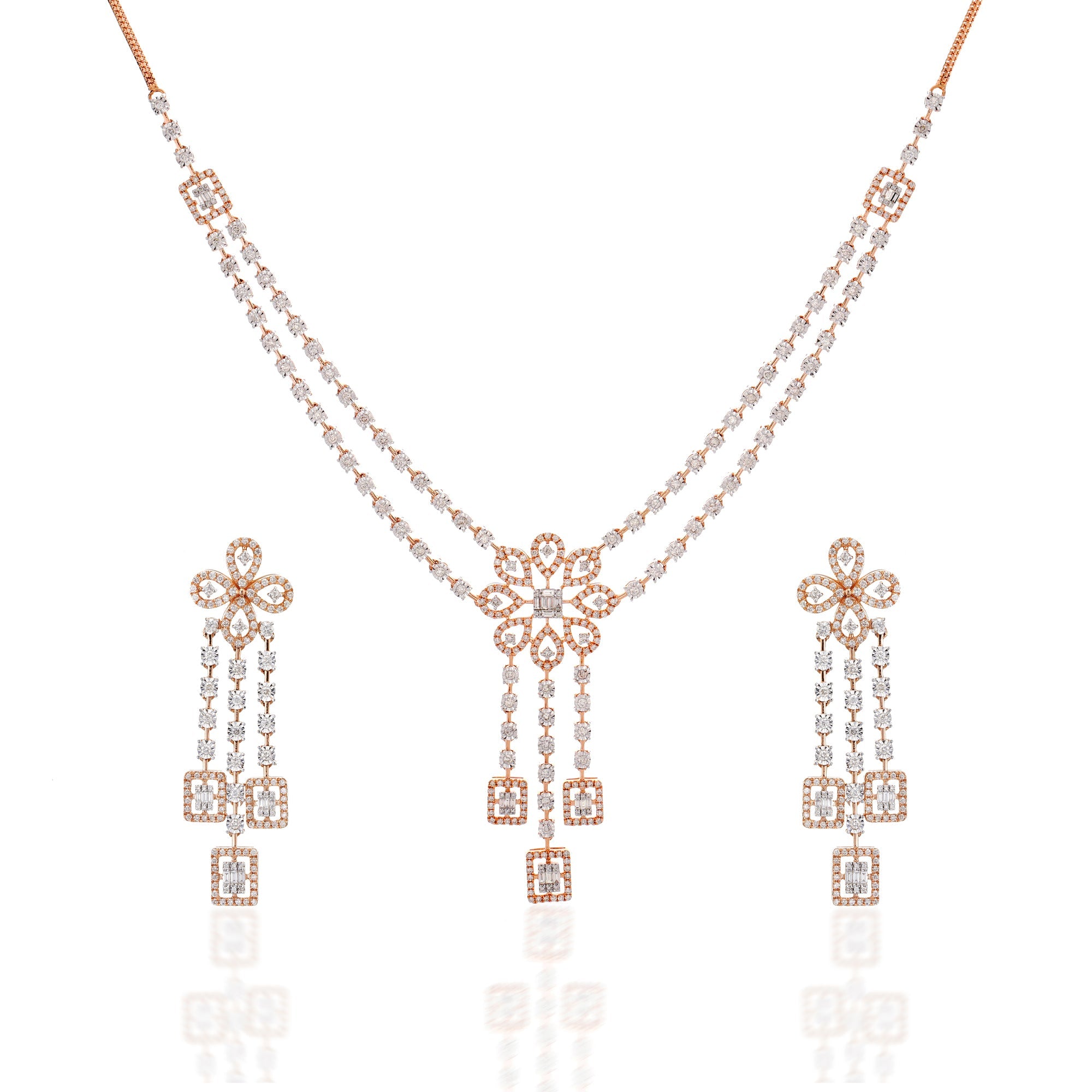 Diamond Jewellery Set