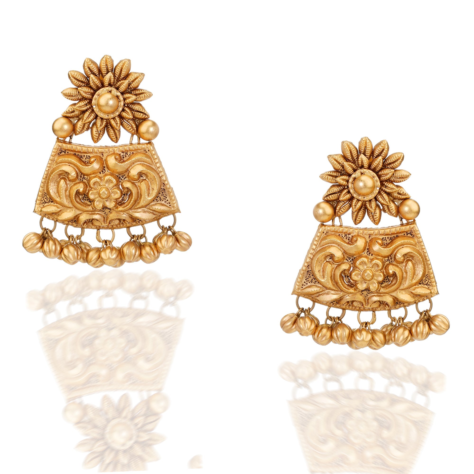 Vandana Gold Set